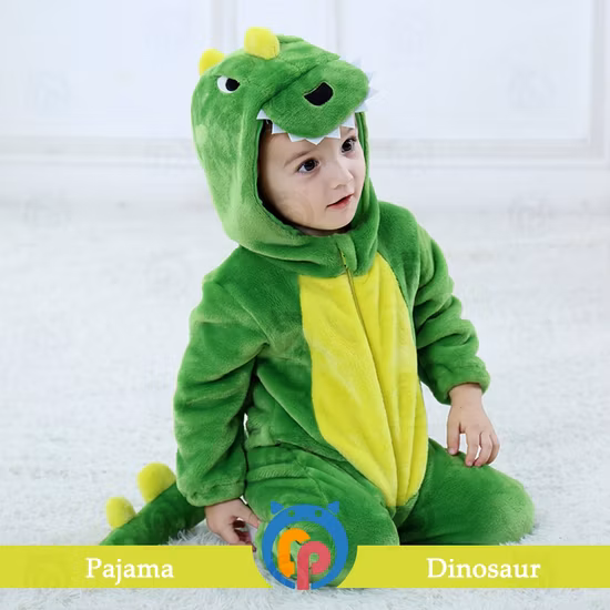 Soft Baby Suites Pijama Dinossauro Kigurumi