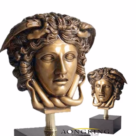Famosa A Morte de Dante Escultura de busto de Dante em bronze para público